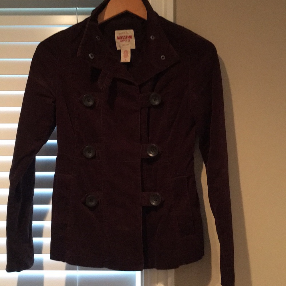 Brown fitted Mossimo jacket